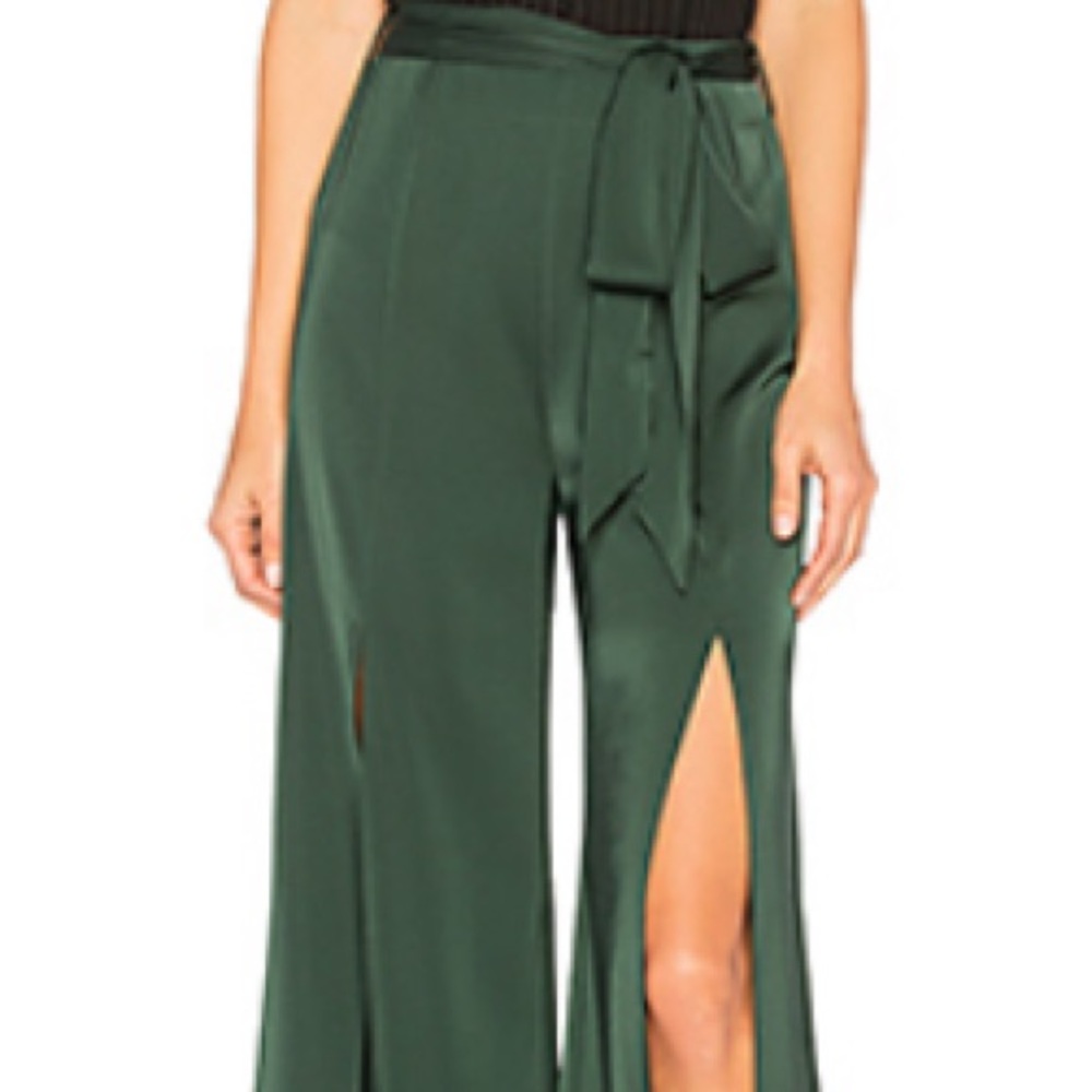 Satin pants worn one time!